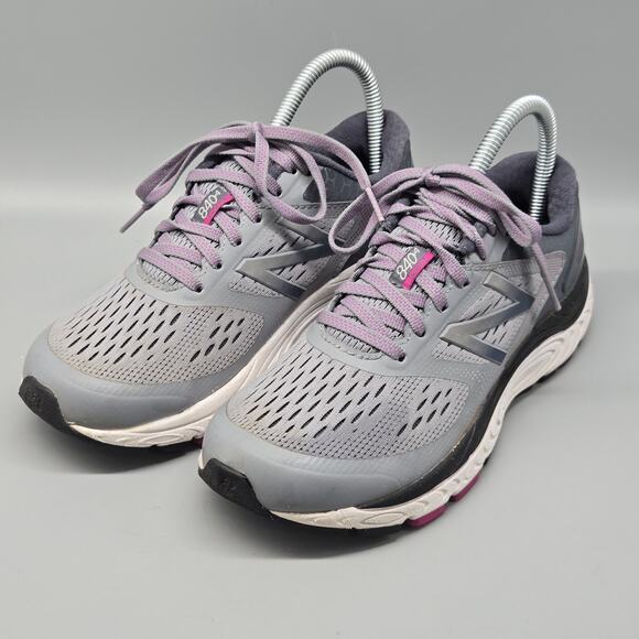 NNew Balance 840v4 Running Shoe Women’s Sz 6 Athletic Footwear Gym Black/Gray - Picture 2 of 11